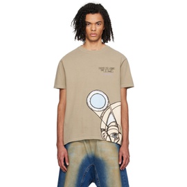 KidSuper Khaki How To Find An Idea T-Shirt 241842M213008