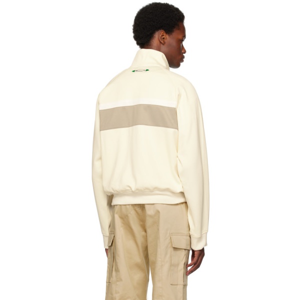  기준 Kijun 오프화이트 Off-White Track Sweater 232586M202004