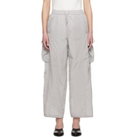 기준 Kijun Gray Shirring Pocket Lounge Pants 241586F087004