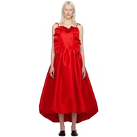 키카 바르가스 Kika Vargas SSENSE Exclusive Red Ramya Maxi Dress 241593F054000