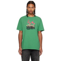 수비 Ksubi Green Grass Cutter T-Shirt 232088M213043