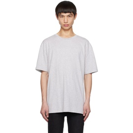 수비 Ksubi Gray 4 X 4 Biggie T-Shirt 232088M213028