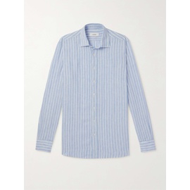LARDINI Striped Linen Shirt 1647597323083190