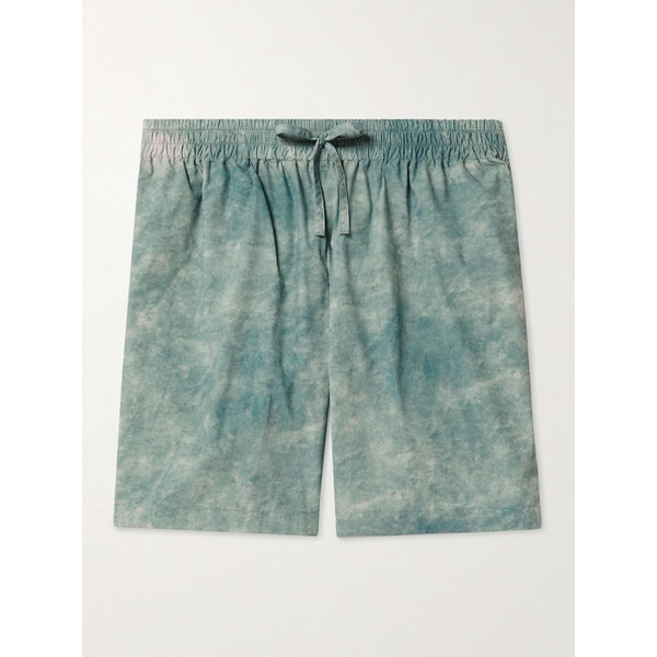 LE 17 SEPTEMBRE Nauge Wide-Leg Tie-Dyed Shell Shorts 1647597291849145