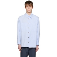 르셉템버 LE17SEPTEMBRE Blue Layered Shirt 231495M192011