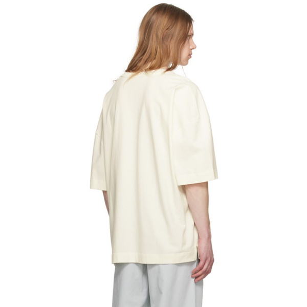  르메르 LEMAIRE 오프화이트 Off-White Boxy T-Shirt 241646M213016