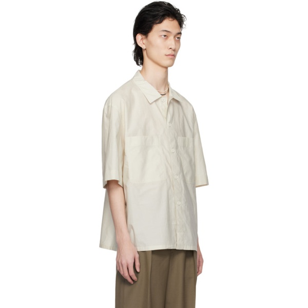  르메르 LEMAIRE 오프화이트 Off-White Pyjama Shirt 241646M192006
