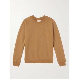 LES TIEN Garment-Dyed Cotton-Jersey Sweatshirt 1647597314979366