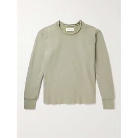LES TIEN Distressed Cotton-Jersey Sweatshirt 1647597324629500