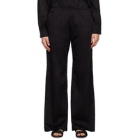 LESET Black Yoko Pocket Trousers 232793F087001