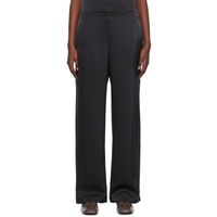 LESET Navy Barb Trousers 241793F086005