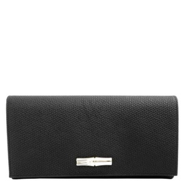 Longchamp Roseau Black Wallet L3146HPN001