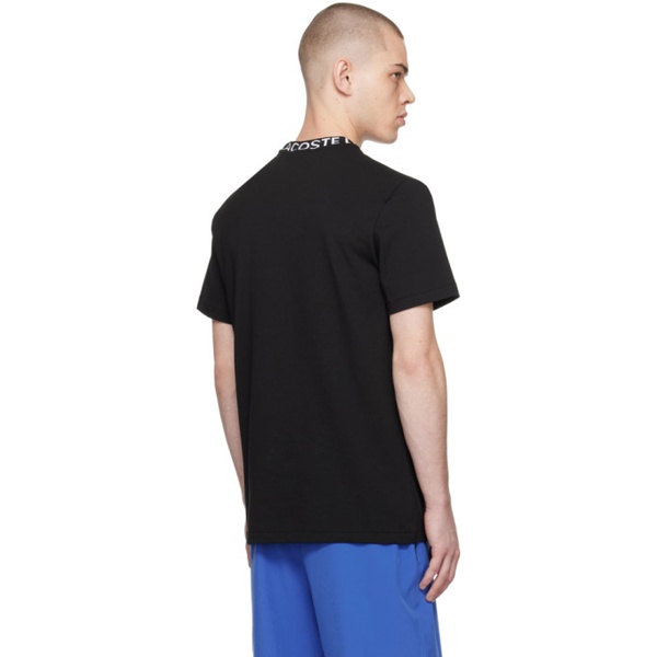 라코스테 라코스테 Lacoste Black Ultralight T-Shirt 241268M213022