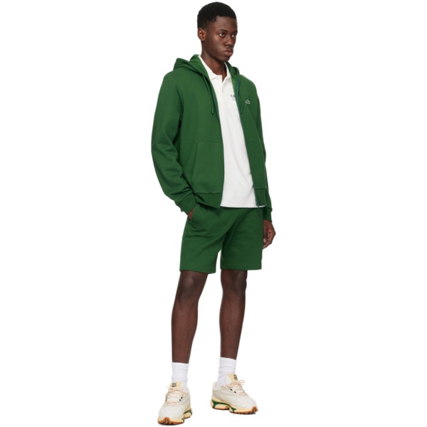 라코스테 라코스테 Lacoste Green Jogger Shorts 241268M193002