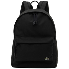 라코스테 Lacoste Black Polyester Backpack 222268M166006