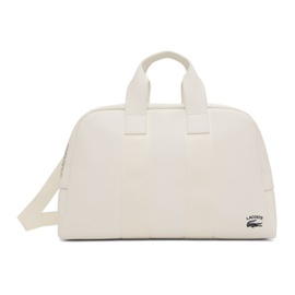 라코스테 Lacoste White Weekend Duffle Bag 222268M169005