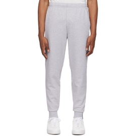 라코스테 Lacoste Gray Slim-Fit Sweatpants 241268M190003