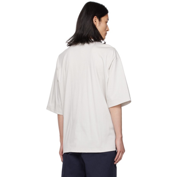  랑방 Lanvin 오프화이트 Off-White Curb Lace T-Shirt 232254M213006