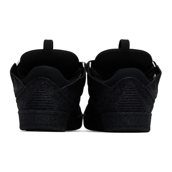  랑방 Lanvin Black Curb Sneakers 232254M237001