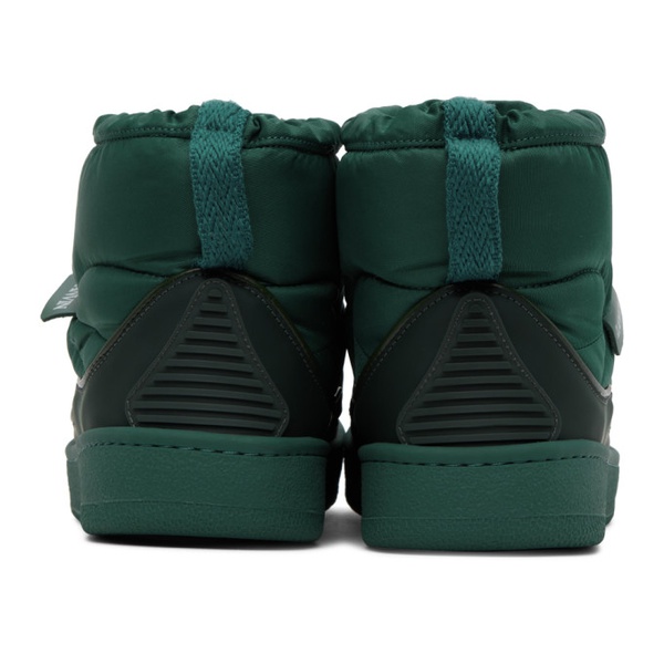  랑방 Lanvin Green Curb Snow Boots 232254F113003
