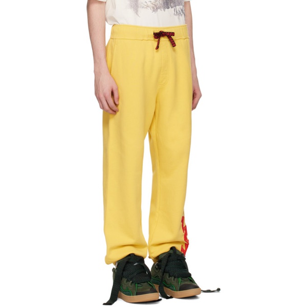 랑방 Lanvin Yellow Future 에디트 Edition Sweatpants 241254M190011