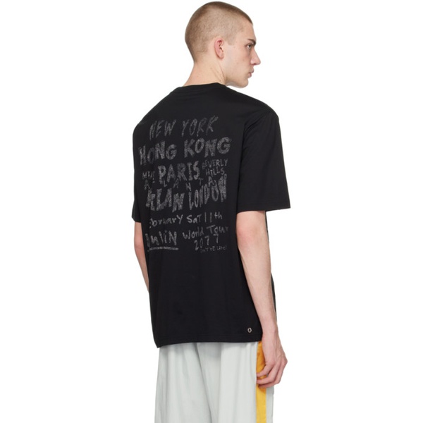  랑방 Lanvin Black Future 에디트 Edition T-Shirt 241254M213039
