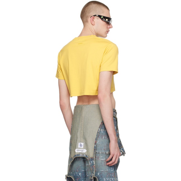  랑방 Lanvin Yellow Future 에디트 Edition T-Shirt 241254M213038