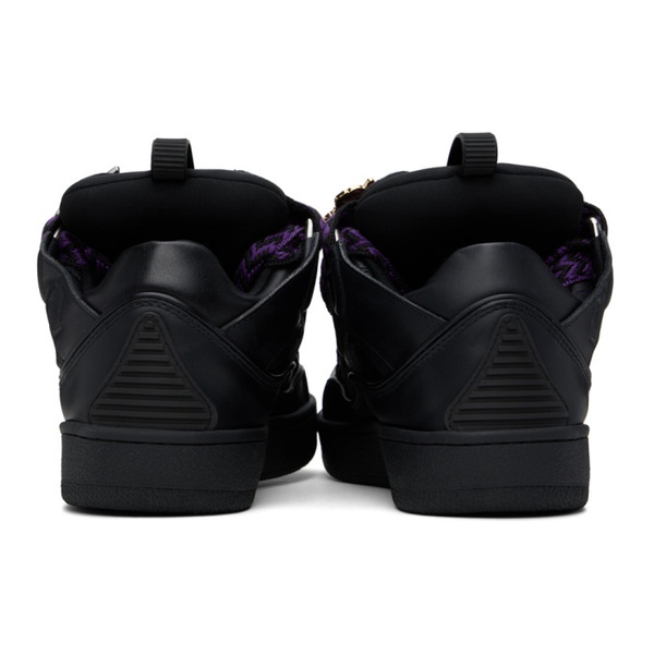  랑방 Lanvin Black Future 에디트 Edition Curb 3.0 Sneakers 241254F128030