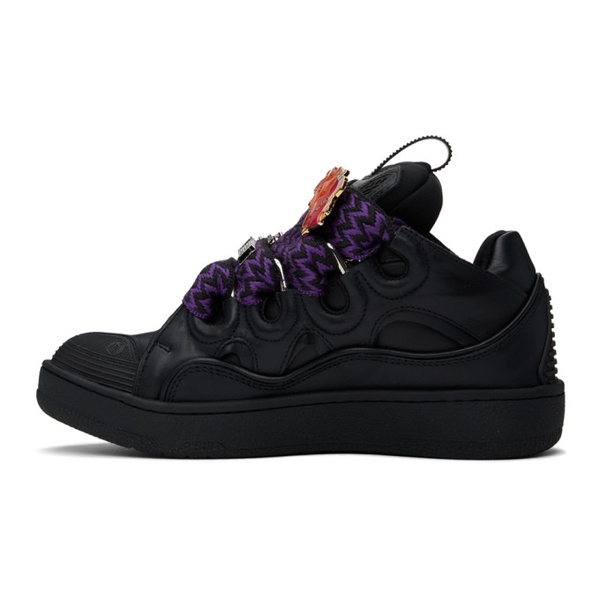  랑방 Lanvin Black Future 에디트 Edition Curb 3.0 Sneakers 241254F128030