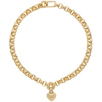 로라 롬바르디 Laura Lombardi Gold Amorina Pendant Necklace 241253F023000