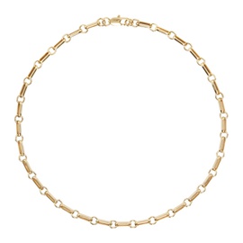 로라 롬바르디 Laura Lombardi Gold Bar Chain Necklace 241253F023005