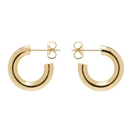 로라 롬바르디 Laura Lombardi Gold Mini Hoop Earrings 241253F022003