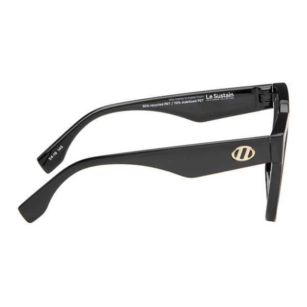  Le Specs Black Tradeoff Sunglasses 241135F005035