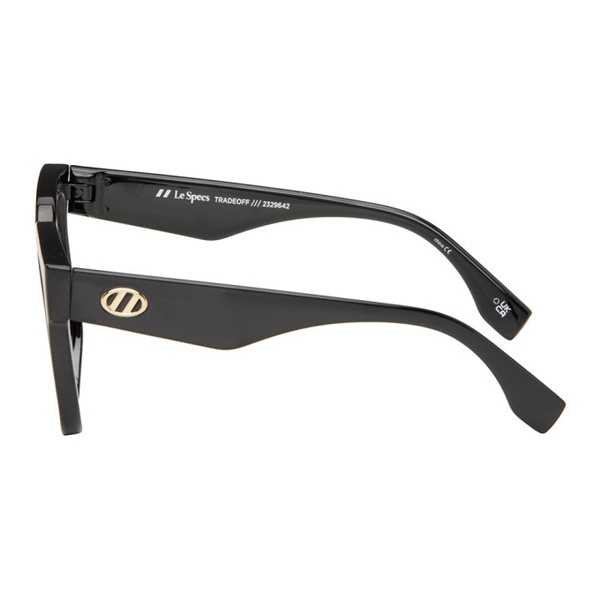  Le Specs Black Tradeoff Sunglasses 241135F005035