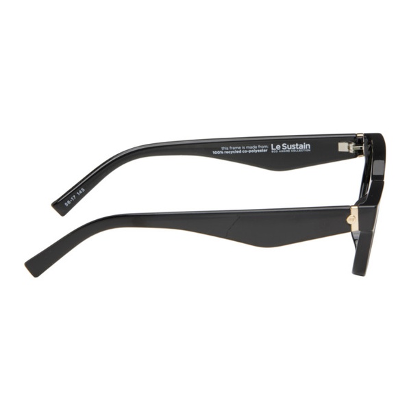  Le Specs Black Plateaux Sunglasses 241135F005040