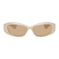 Le Specs Taupe Swift Lust Sunglasses 241135F005007