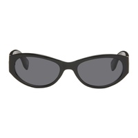 Le Specs Black Polywrap Sunglasses 242135F005022