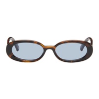 Le Specs SSENSE Exclusive Brown Outta Love Sunglasses 242135F005024
