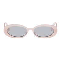 Le Specs SSENSE Exclusive Pink Outta Love Sunglasses 242135F005026