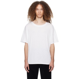 Les Tien White Oversized T-Shirt 241548M213002