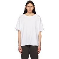 Les Tien White Oversized T-Shirt 231548M213002