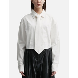 Lesugiatelier CROPPED SHIRT AND TIE 903150