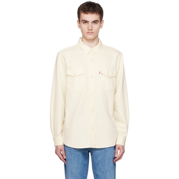 리바이스S 오프화이트 Off-White Western Shirt 232099M192015