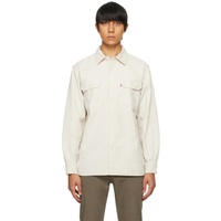 리바이스S White Jackson Shirt 241099M192000