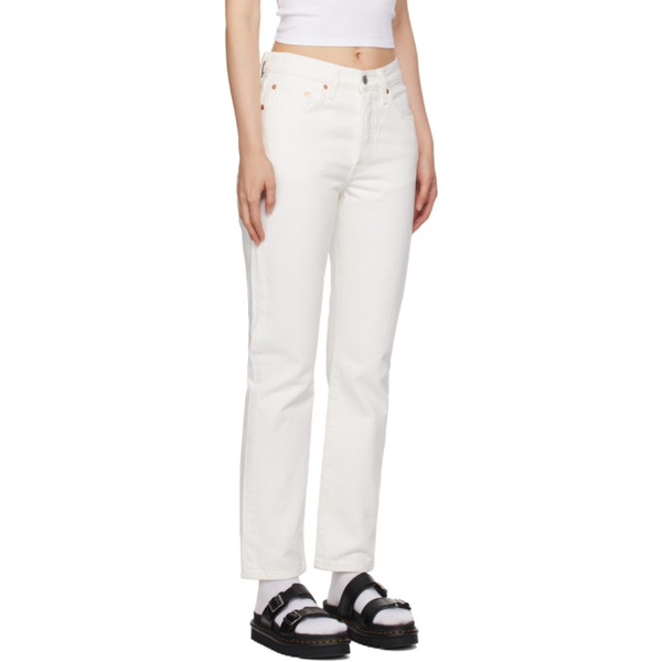  리바이스S White 501 Original Fit Jeans 241099F069066