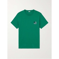 로에베 LOEWE Logo-Embroidered Cotton-Jersey T-Shirt 1647597328752892