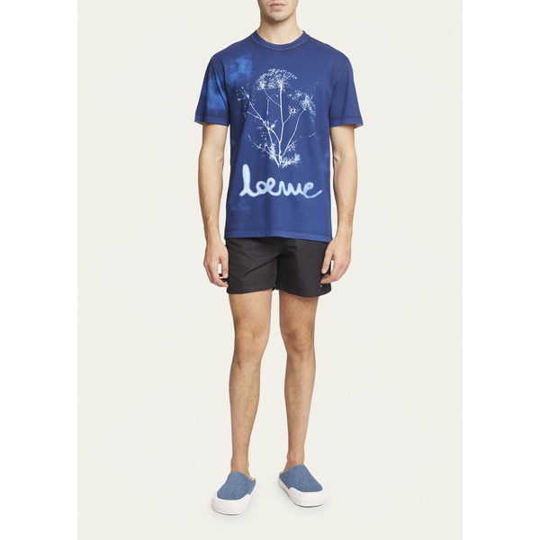 로에베 로에베 Loewe x Paulas Ibiza Mens Fennel Graphic T-Shirt 4570814