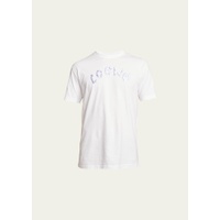 로에베 Loewe x Paulas Ibiza Mens Bubble Logo T-Shirt 4570811
