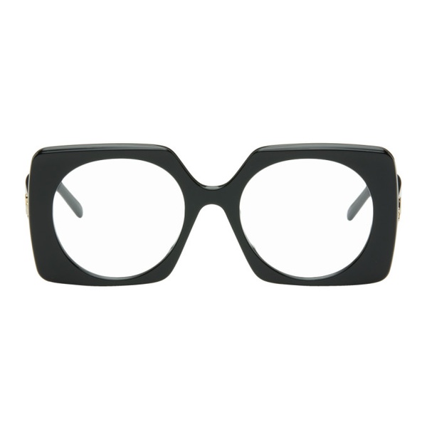 로에베 로에베 LOEWE Black Square Glasses 242677M133012