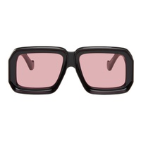 로에베 LOEWE Black Paulas Ibiza Dive In Mask Sunglasses 242677M134033